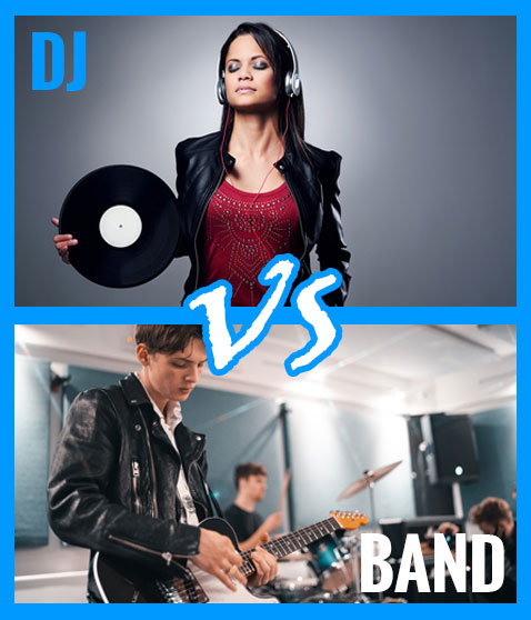 Hochzeits-DJ oder Band